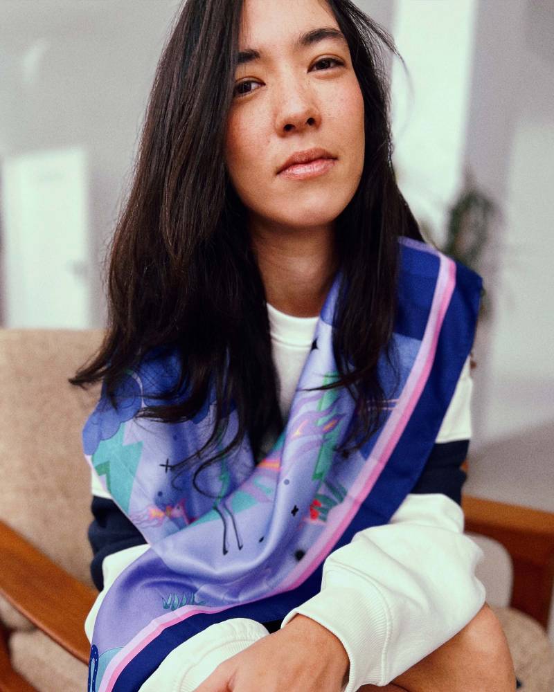 LETS CRY ECO SCARF 1