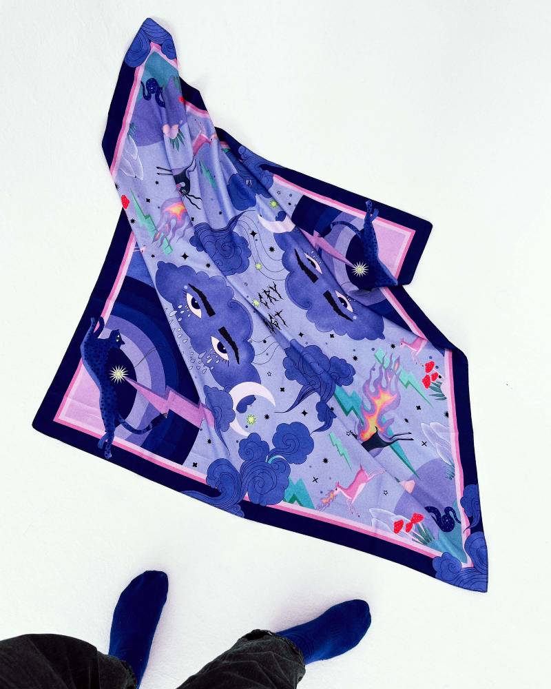 LETS CRY ECO SCARF 3